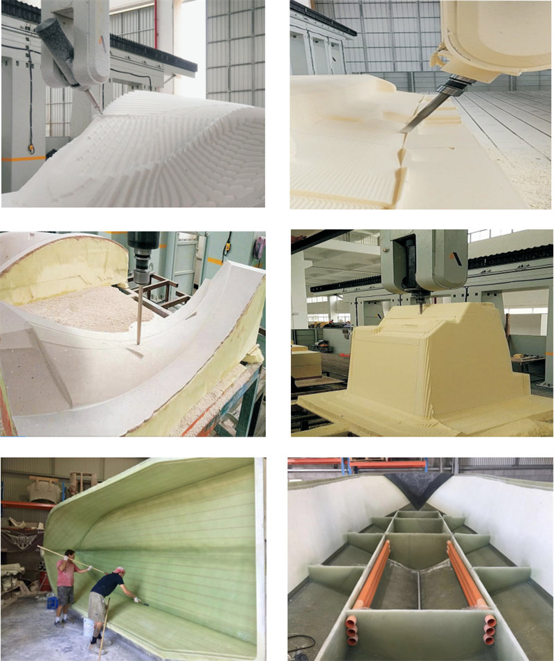 Fiberglass reinforced plastic mold precision manufacturing technology upgrading
