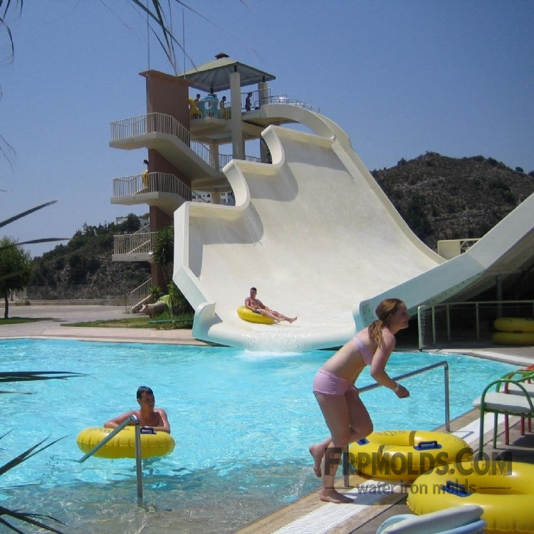 Fiberglass Reinforced Plastic (FRP) Moulds, Slide FRP Moulds, Customer Finished Amusement Parks