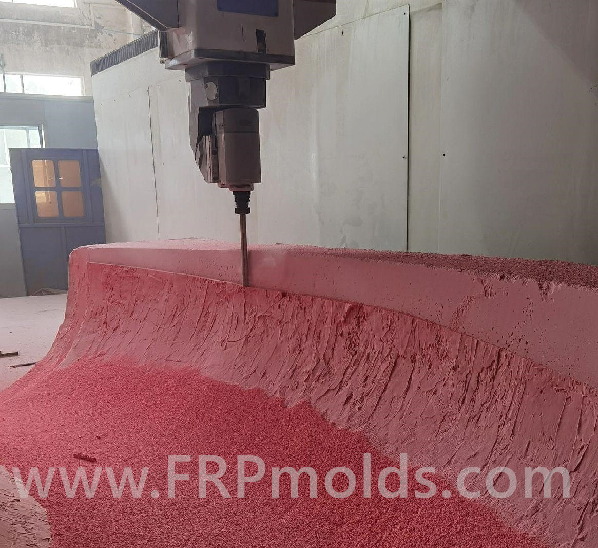 Fiberglass reinforced plastic products, specializing in waterpark track molds