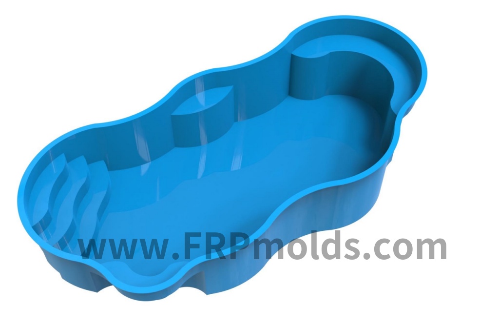 玻璃钢制品，专业户外泳池摸具002型