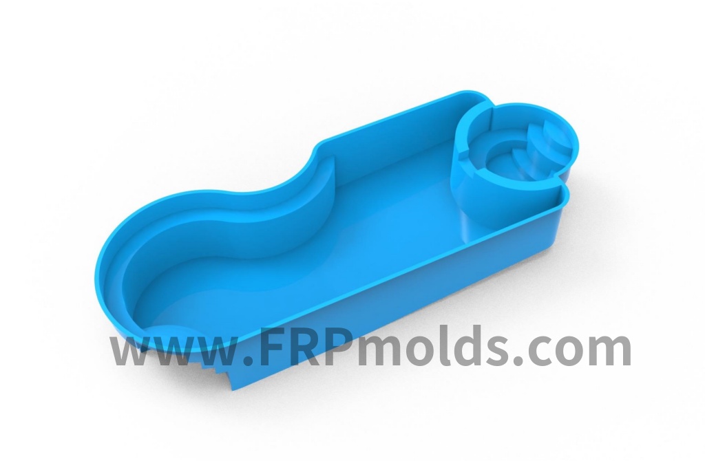 玻璃钢制品，专业户外泳池摸具生产厂家