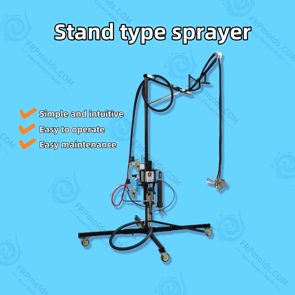 High-quality fiberglass fiber spraying machine two-component gel coat guard spraying machine
